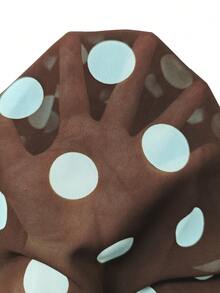 Franclia Women's Polka Dot Print Camisole & Skirt 2 Pieces Set, Summer - Brown - View 5