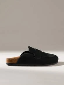 Solecia Women's Casual Versatile Commuting Minimalist Slip-On Flats - Black - View 1