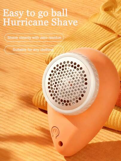 Teckwe USB无线除毛器，电动毛发球修剪器，适用于衣物、床上用品、家具、地毯、沙发等。