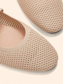 CUCCOO BASICS Women's Buckle Design Casual Everyday Versatile Shoes Valentine's Day - Khaki - View 9