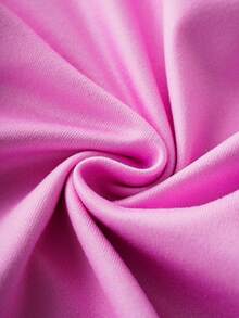 SHEIN | PAW Patrol Kleine Mädchen Cartoon Hund Muster Rundhals Kurzarm T-Shirt und Shorts eng anliegender Pyjama Set, Sommer - Pink - Übersicht 5