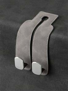4-Piece Car Hook Set, Car Seat Cover With Hidden Hook, PU Leather Material, Car Accessories, Car Interior Accessories, Car Bag Storage Hook, Car Seat Backrest Upgrade Hidden Hook, ABS Rear Car Bag Storage Hook, Suitable For Various Car Models, Travel, Outdoor, Back To School Season Women's Storage And Organization, Travel Essential Gifts - Multicolor - View 23