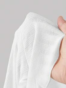 SHEIN MOD Women's Fashion Casual Bowknot Off-Shoulder Blouse - White - View 5