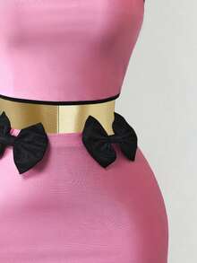 Mistrie 可爱甜美Y2K性感火辣女孩粉色两件套 - 粉色 - 查看 4