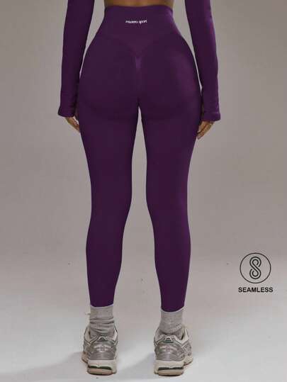 Musera Sport Leggings sin costuras de talle alto, solo parte inferior, ropa deportiva de invierno para pádel, gimnasio y entrenamiento