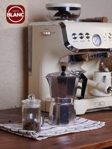 Zazumi Classic Italian-American Espresso Maker - 10.14oz Aluminum Stovetop Coffee Pot, Manual Operation, Perfect For Home & Restaurant Use Back To School - Multicolor - View 5