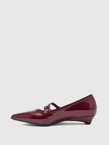 CUCCOO BIZCHIC Women Flats - Burgundy - View 3
