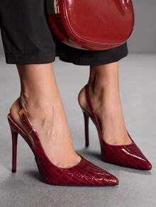 Stone pattern 7639 red