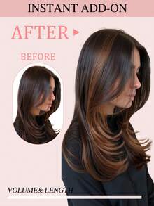 8PCS With 16 Clips Straight Clip In Hair Extensions 100% Real Human Hair Color 2# Dark Brown 12-18 Inch Double Weft Invisible Clip Hair Extensions Remy Natural Human Hair For Women Girl Daily Full Head Use - 2# - View 7
