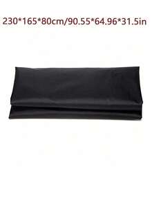 1 pieza Cubierta para muebles de exterior a prueba de agua, lluvia, nieve y viento, resistente a los rayos UV, de tela Oxford para jardín, césped y patio, color negro, con bolsa, organizador y almacenamiento - Negro - Ver 9