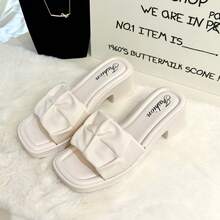 Sandalias de tacón alto para mujeres - Blanco - Ver 5