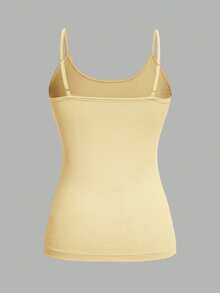 SHEIN EZwear 4件套休闲简约吊带背心，适合夏季穿着 - 彩色 - 查看 4