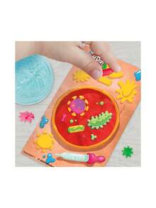 Play-Doh Light And Look Microscope Playset Age 3+ 1 Player G0494 - Multicolor - View 6