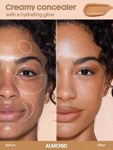 SHEGLAM Like Magic 保濕遮瑕膏-Almond 品牌 美容 化妝 化妝品 適合女性與女孩 完美搭配夏季春季 Y2K 時尚 流行 生日 母親節禮物 假期 派對準備就緒 最佳顏色 - Almond - 查看 2