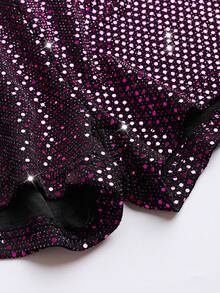 SHEIN Unity Shorts sexy de mujer con decoración de rhinestones (corte aleatorio) estilo Y2K - Multicolor - Ver 7
