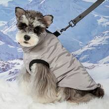 PETSIN Grey Waterproof Thick Pet Vest, Suitable As A Gift For Pet Lovers