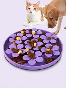 1pc Pet Lick Plate, Slow Pet Food Feeder, Suction Cup Interactive Toys For Dogs And Cats - 200ml - View 2