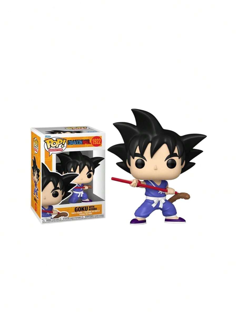 Funko Pop! Animation DB Son Goku With Nyoibou 83712F - Multicolor - View 1