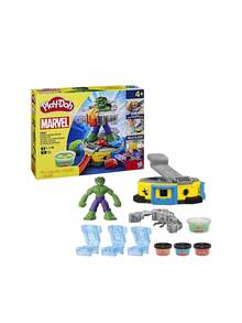 Play-Doh Marvel Hulk Smash & Squish Playset Age 4+ 1 Player F98265L0 - Multicolor - View 1