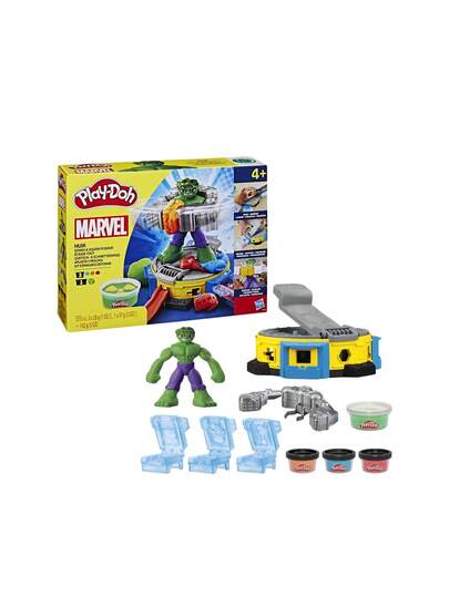  Play-Doh Marvel Hulk Smash & Squish Playset Age 4+ 1 Player F98265L0