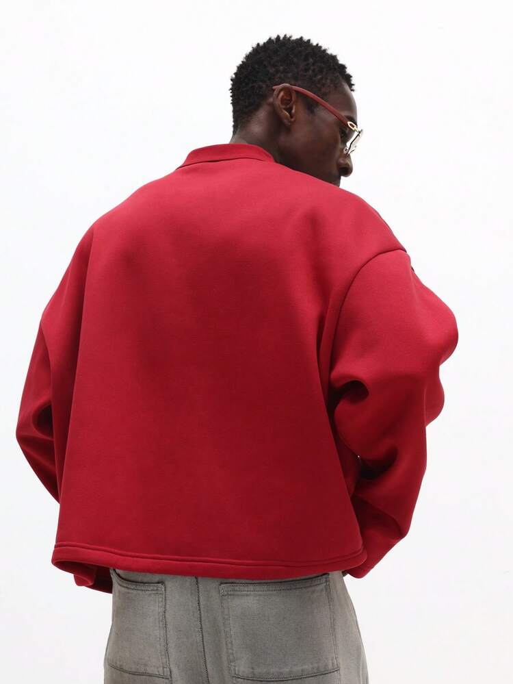 Boxy Polo With White Piping