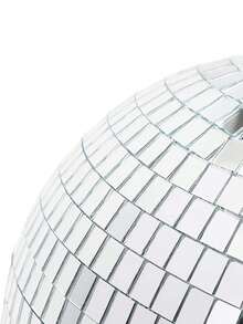 1个玻璃镜面迪斯科球挂饰，配有多种尺寸的镜面球吊坠，是派对装饰、晚宴、迪斯科灯光球的理想之选，适用于DJ、俱乐部、舞台、KTV酒吧、婚礼、摄影道具、节日装饰、家居装饰、房间装饰、墙面装饰、生日毕业礼物等场合。 - 彩色 - 查看 11