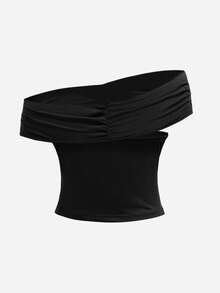 Áo hai dây kiểu dáng tối giản, tươi trẻ dành cho nữ tuổi teen, chất liệu thoải mái, dễ phối đồ, phù hợp cho đi học, chơi thể thao, mặc hàng ngày, mùa xuân/hè. - màu đen - Xem 7