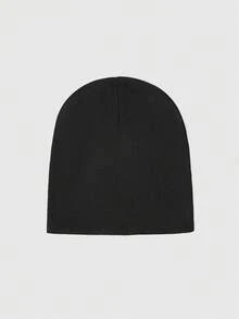 ROMWE Goth Women Beanie Hat - Black - View 4