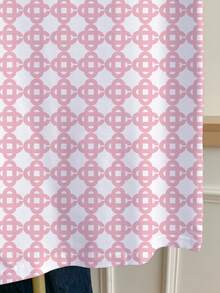 Resyla Women's Allover Print Short Sleeve Casual Versatile Round Neck T-Shirt - White - View 5