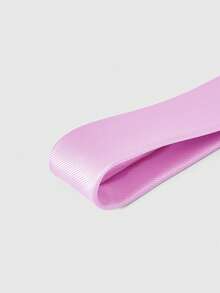 ROMWE Anime 1pc Cute Sweet Lace Bowknot, Retro Classic Polka Dot Pop Art Style For Women - Pink - View 5