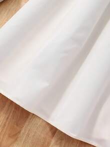 Đầm dài tay phối màu, điểm nhấn giả ngọc trai, viền bèo nhún cho thiếu nữ - Nhiều màu - Xem 8