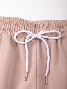 Manfinity Swimmode Bộ đồ đi biển nam gồm áo sơ mi ngắn tay và quần short in họa tiết cây nhiệt đới. - Nhiều màu - Xem 4