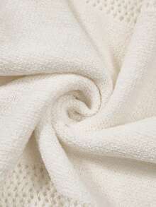 GlowEve New European And American Fashion Mixed Color Elegant Versatile Knitted Sweater - Apricot - View 5