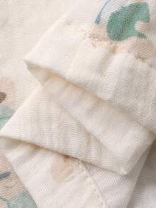 DAZY Tween Girl Cartoon Print Long Sleeve Top And Pants Pajama Set - Apricot - View 7