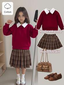 عنابي اللون