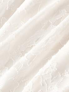 SHEIN MOD 杏色花卉提花露背吊带连衣裙，饰有超大蝴蝶结，梦幻浪漫优雅，层叠荷叶边点缀，适合约会、派对、假日、下午茶、生日装扮、夏季女装、复活节装扮、沙滩装扮、度假装扮、夏季、音乐会装扮、锐舞派对装扮、邮轮装扮、西式女装、毕业礼服、迎婴派对礼服、波西米亚风女装、节日装扮等场合。