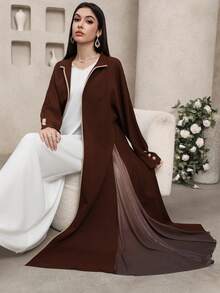 Veilorie Women's Fashion Modest Style Long Abaya
