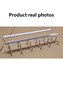 1 móc treo cốc hai hàng với 12 móc, giá đựng không đục lỗ cho tủ quần áo, giá treo cốc, giá đựng đồ tiết kiệm không gian, kệ bếp, giá để đồ dùng nhà bếp, trang trí nhà cửa, phụ kiện nhà bếp, quà tặng Halloween/Giáng sinh, quà tặng cho nữ, quà tặng Ngày của Mẹ, quà tặng cho mẹ tôi - Nhiều màu - Xem 15