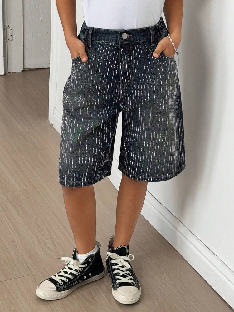 Tween Girls Denim Shorts Summer