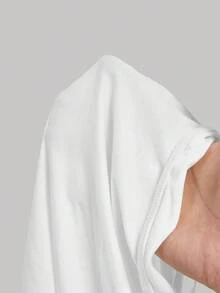 SHEIN MOD Bộ 2 áo dệt kim xếp ly màu trơn dễ thương, thích hợp mặc đi chơi, phong cách đồng quê, đi biển, dự tiệc trà, áo dễ thương, ngày Valentine, mùa xuân/hè, áo thường ngày, đi biển, dự tiệc, quà Valentine cho nữ, thanh lịch, áo sinh nhật. - Nhiều màu - Xem 9