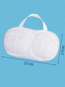 Túi giặt áo ngực, dùng cho máy giặt gia đình, bảo vệ áo ngực trong quá trình giặt để tránh bị biến dạng. Túi lưới giặt đồ lót chuyên dụng, có ngăn lưới, chống biến dạng. Phù hợp với quần áo cao cấp, có móc cài, phong cách mùa xuân, tối giản, áo mùa hè. - Nhiều màu - Xem 7