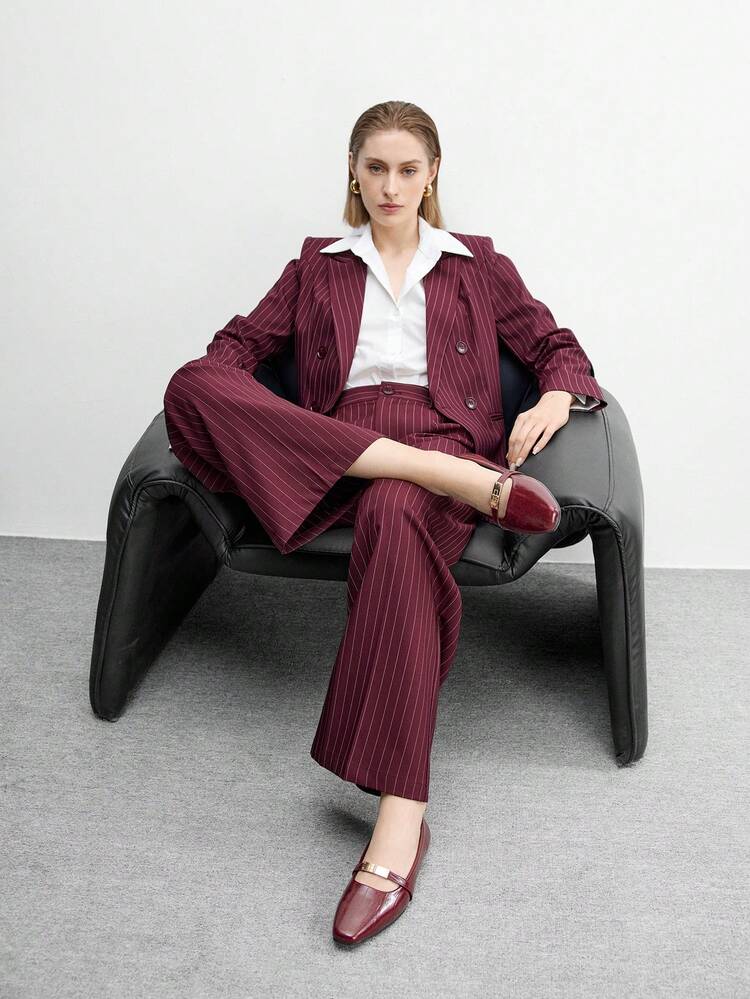 CUCCOO BIZCHIC Women's Square Toe Flat Black Metal Buckle Mary Jane Flats, Lightweight Comfortable Slip-On Suitable For Dresses Spring Shoes