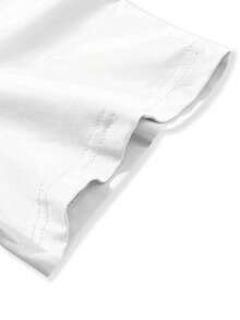 Manfinity LEGND 男士卡通印花圆领休闲百搭通勤短袖T恤 - 白色 - 查看 6