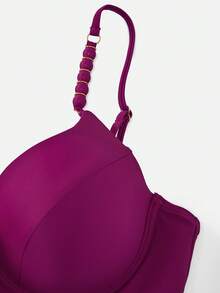 Swim Oasis 26ss Summer Elegant Women's Purple Red Romantic Underwire Gather Wrap Bikini 3 Pieces Set Skirt Swimsuit Set Modest 2 Piece Swimsuit Skirt Bikini Set Bathing Suit 3 Piece Set 3piece Swimwear New Women's Swimwear ArrivalFor School,Suitable For Holiday, Date, Afternoon Tea, Western, Cruise, Beach, Island, Road Trip, All Seasons, Music Festival, Boho Vacation,Bohemian Vacation, Chill Autumn ,Western Boho ,Elegant Tops For Women
