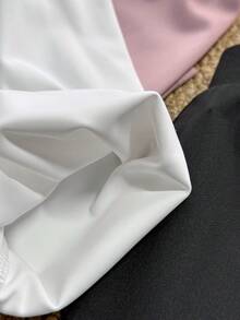 DAZY Tween Girl Letter Print Elastic Waist Leggings - Multicolor - View 7