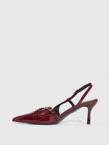 CUCCOO SZL Women Pumps Valentine's Day - Burgundy - View 10