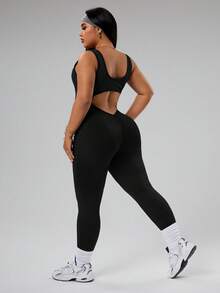 Rhythm Era 女士V型提臀紧身裤，适合运动、休闲、瑜伽、跑步，大码可选