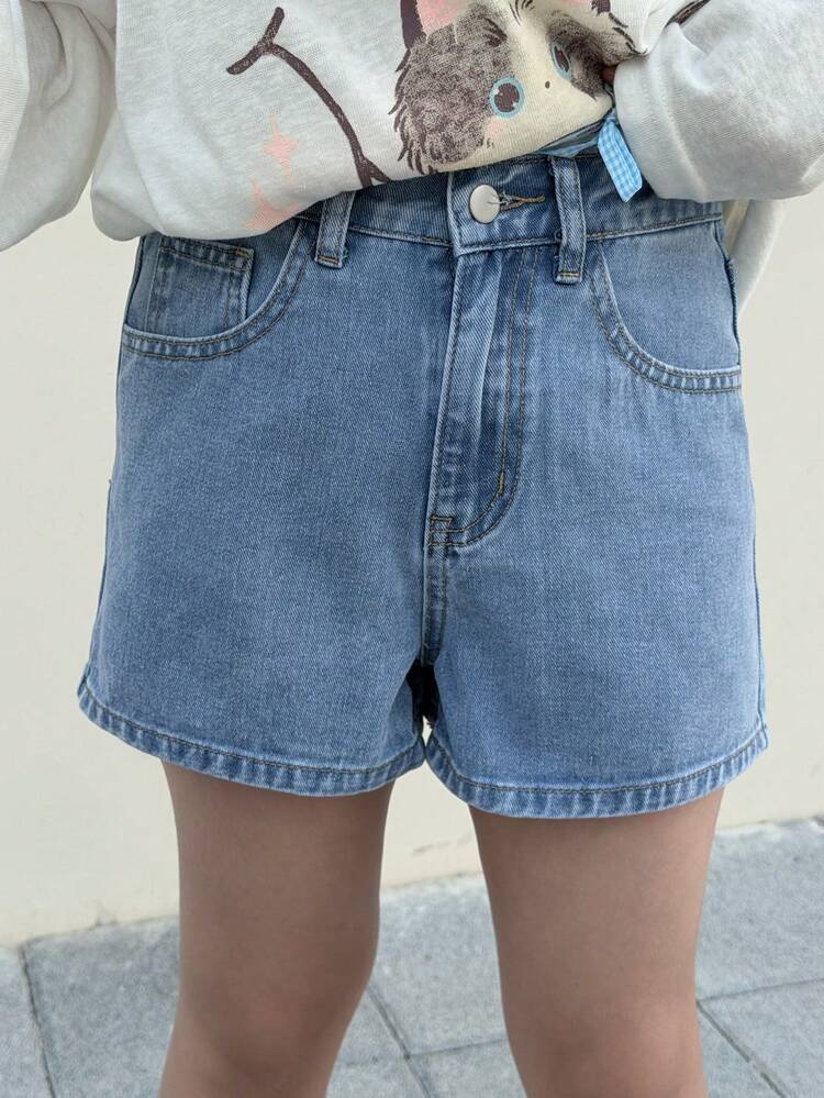 Tween Girls Denim Shorts Summer