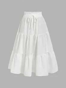 SHEIN MOD 女士蕾丝泡泡袖V领黑色上衣和波西米亚风迷你裙，趣味衬衫，休闲假日，情人节服装，夏季假期，夏季，早午餐，情人节，女士海滩装，情人节女士装，海滩度假，性感邮轮女士装，复活节 - 白色 - 查看 6