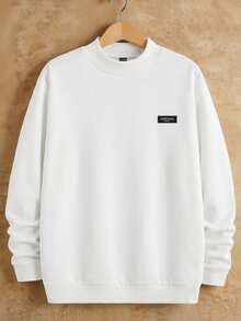 HIMLAND 两件装男士修身高领插肩长袖休闲套头卫衣，适合秋季穿着 - 彩色 - 查看 6